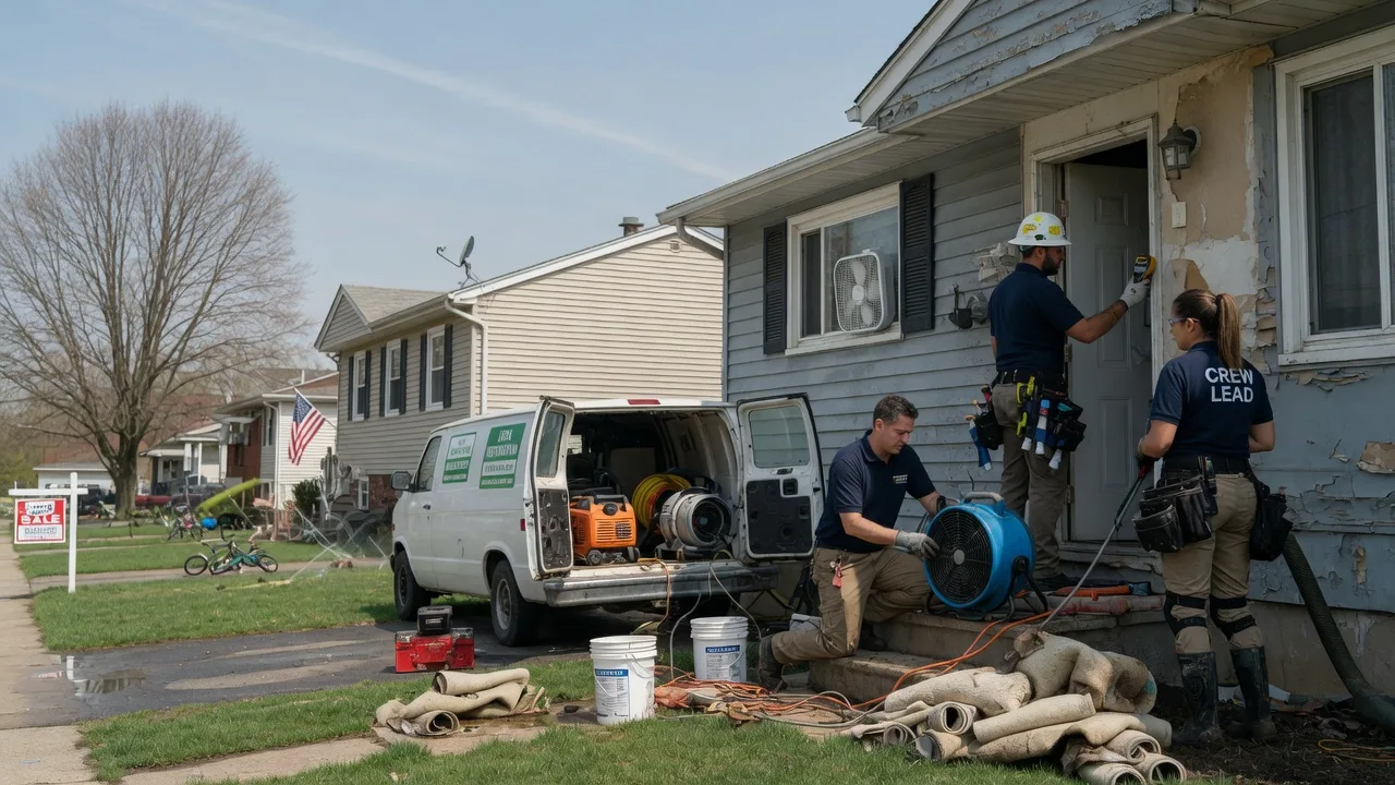 Flood Cleanup in Essex Junction, VT near me
